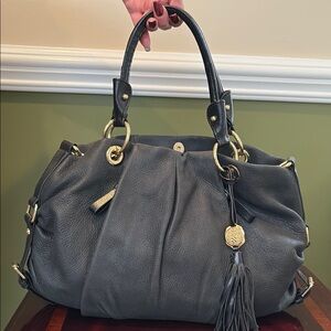 Vince Camuto Black Satchel Bag